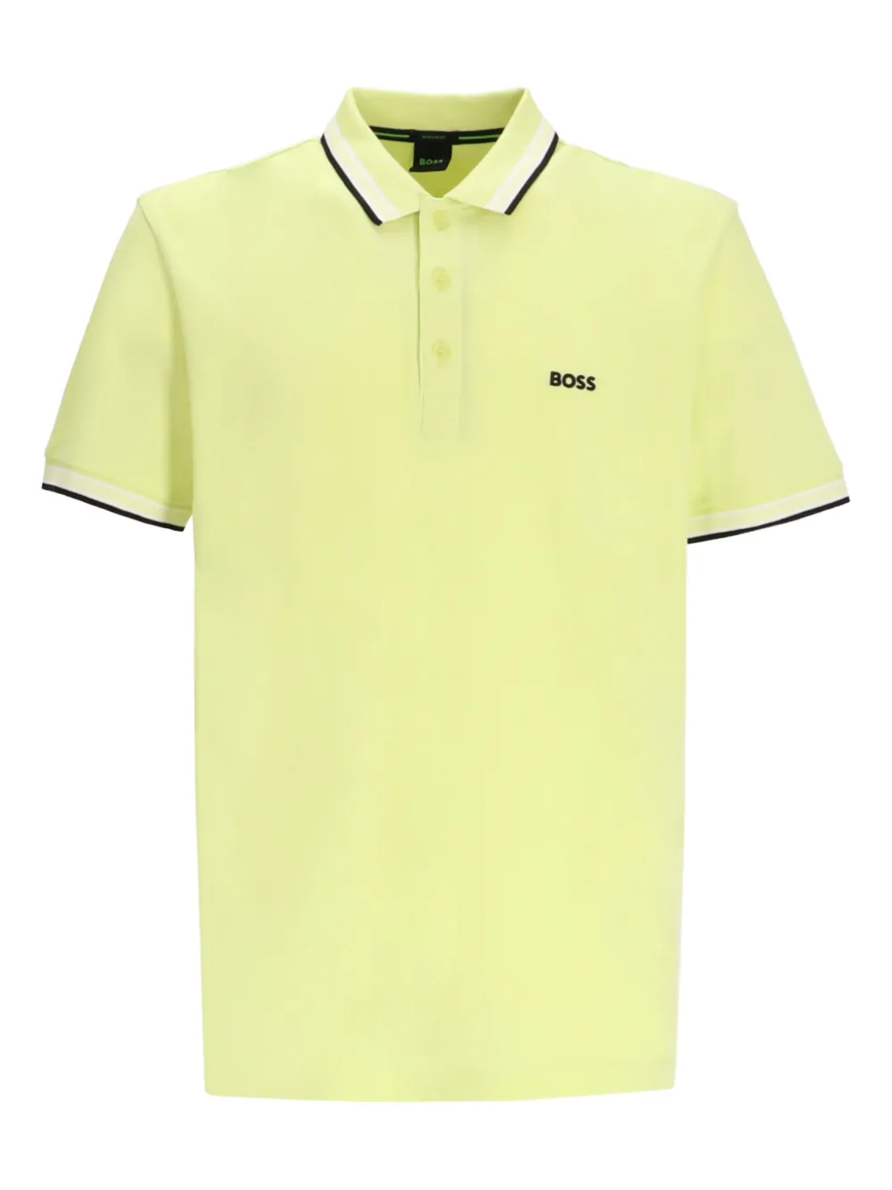 Hugo Boss Paddy Striped-collar Polo Shirt
