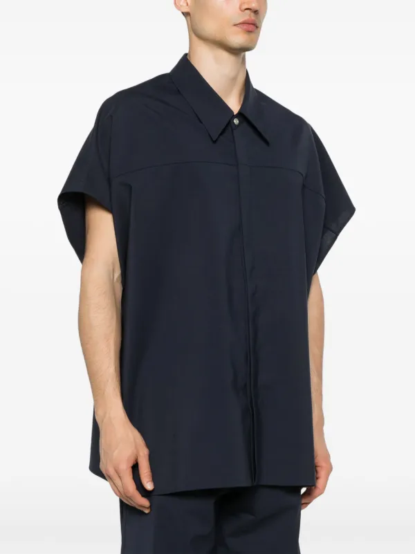 OAMC Aita シャツ | ブルー | FARFETCH JP