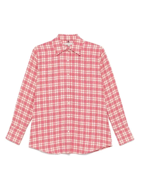 Tommy Hilfiger camisa con estampado de cuadros