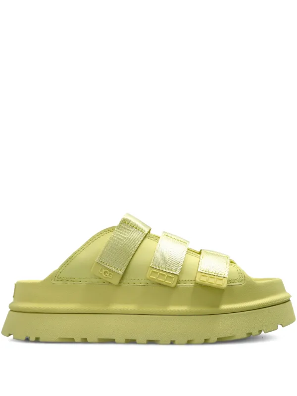 UGG Goldenglow Slides | Green | FARFETCH