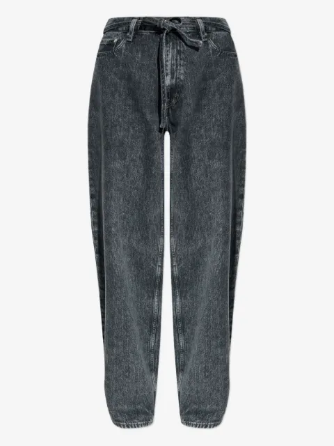 SAMSOE SAMSOE logo-patch jeans 