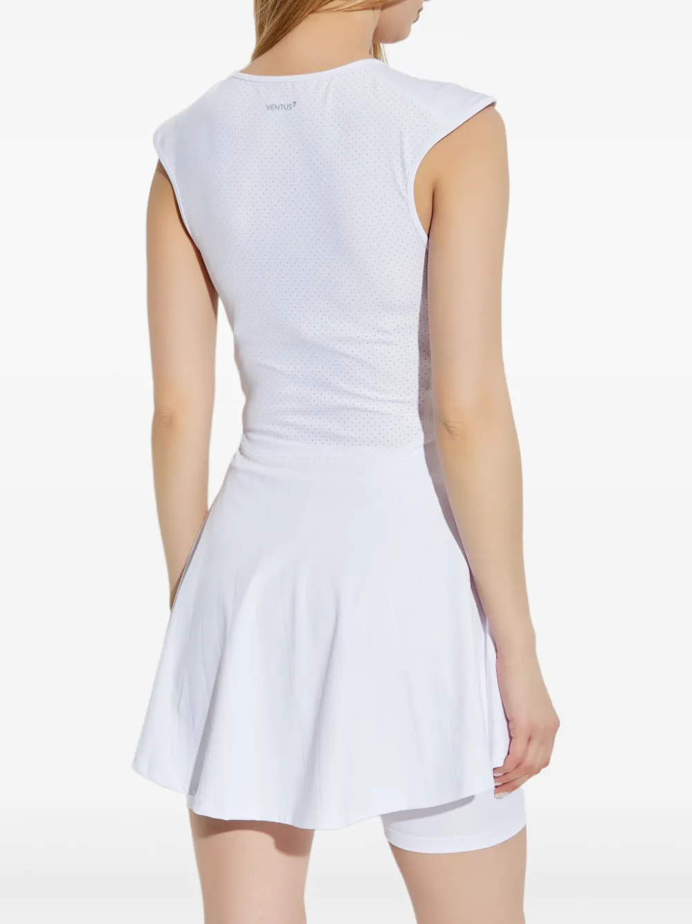 EA7 LOGO-PRINT DRESS