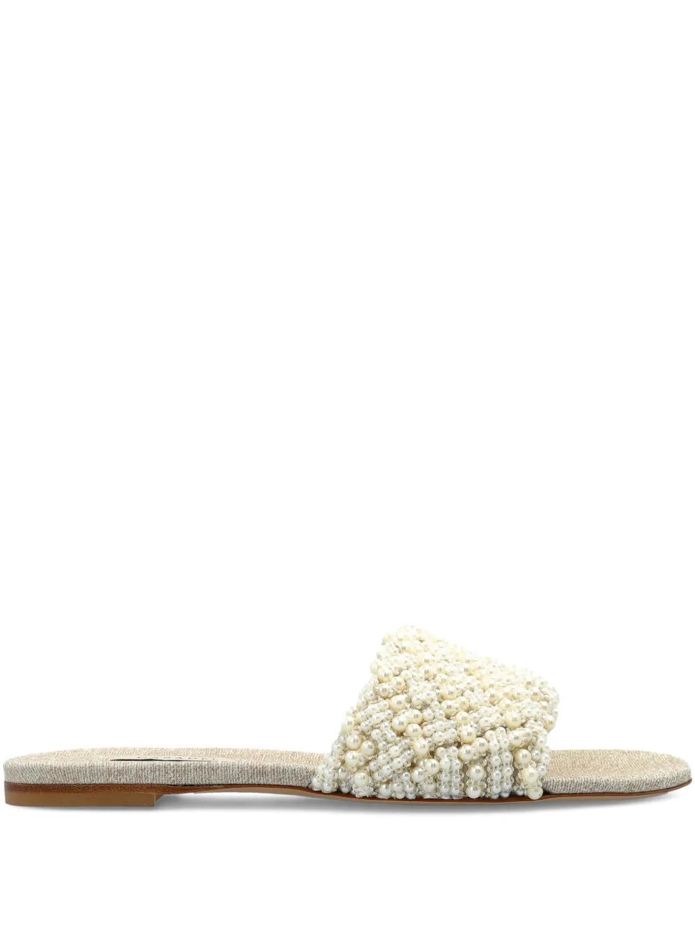 Casadei Sandalen verfraaid met kralen Goud