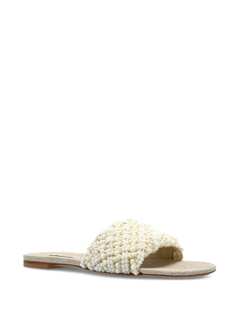 Casadei Sandalen verfraaid met kralen Goud