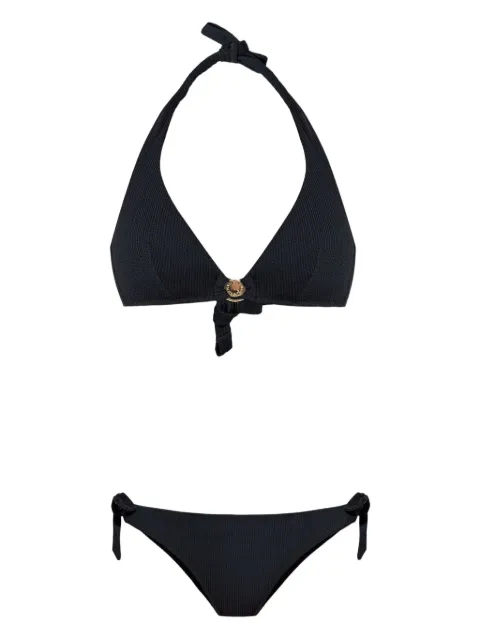 Emporio Armani logo-plaque bikini set