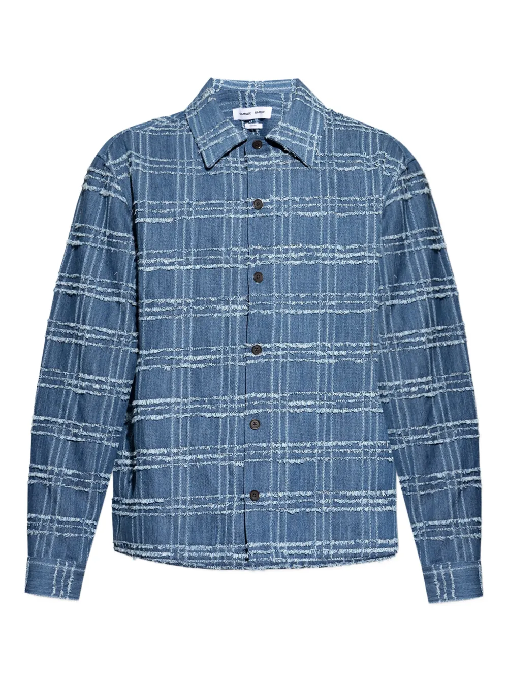 SAMSOE SAMSOE camisa de algodón | azul | Image 1