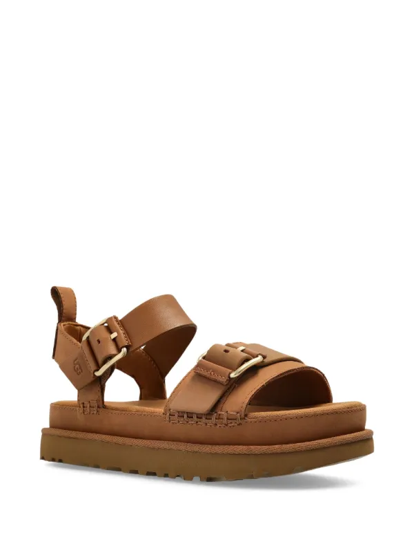 UGG Leather Sandals | Brown | FARFETCH
