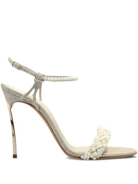 Casadei sandalias Pearlsway Blade con tacón 100mm