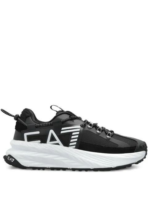 Ea7 Emporio Armani logo-print trainers