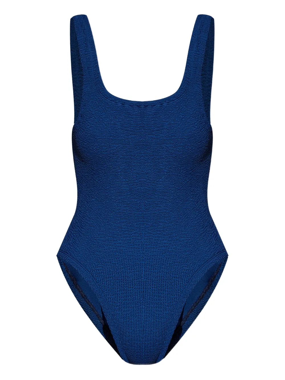 Hunza G Badpak met vierkante hals Blauw