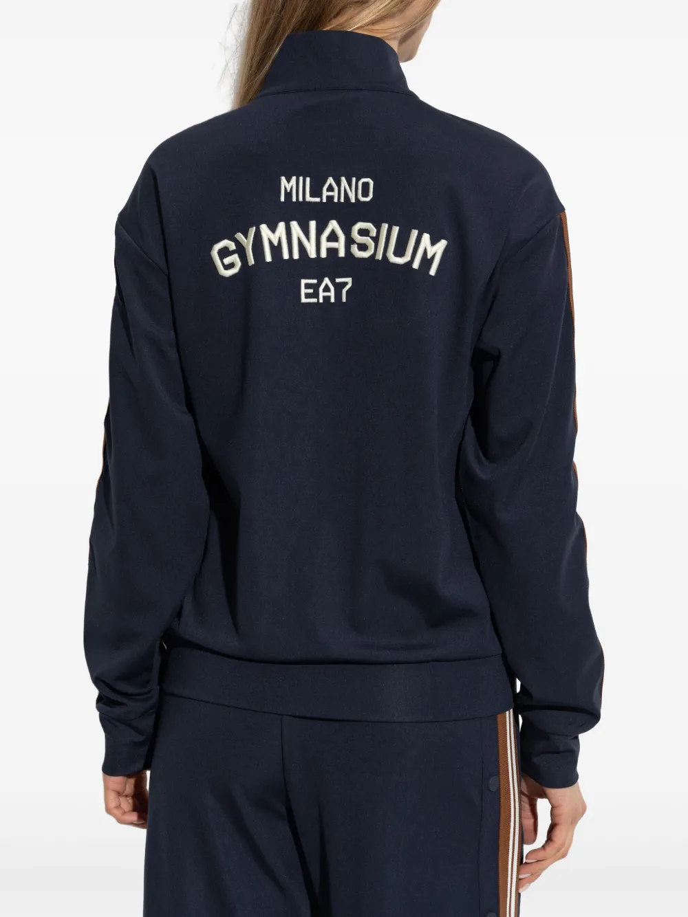 Ea7 Emporio Armani Gymnasium sweater Blauw