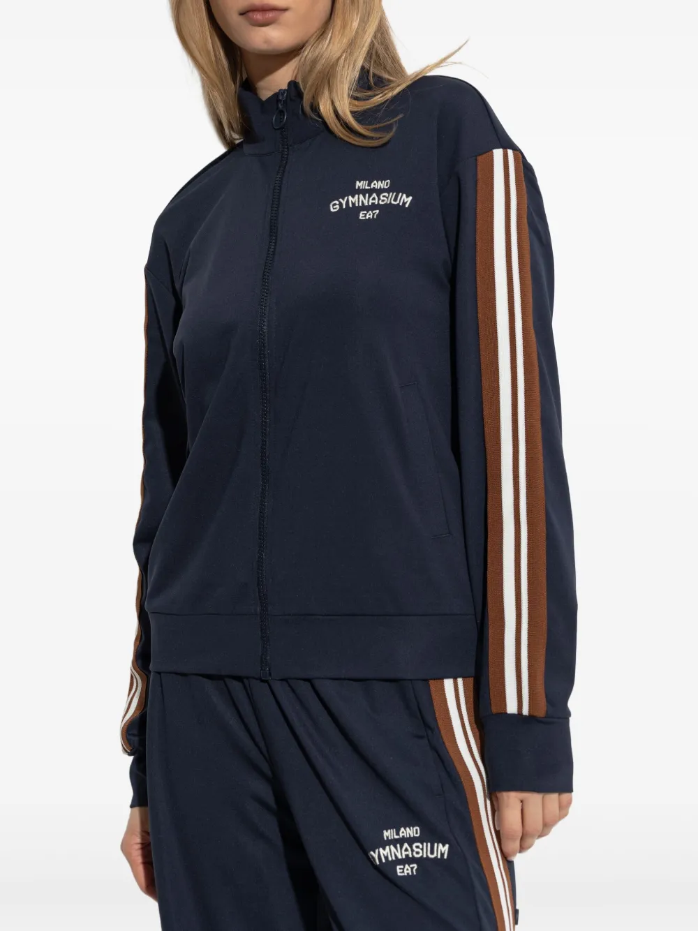 Ea7 Emporio Armani Gymnasium sweater Blauw