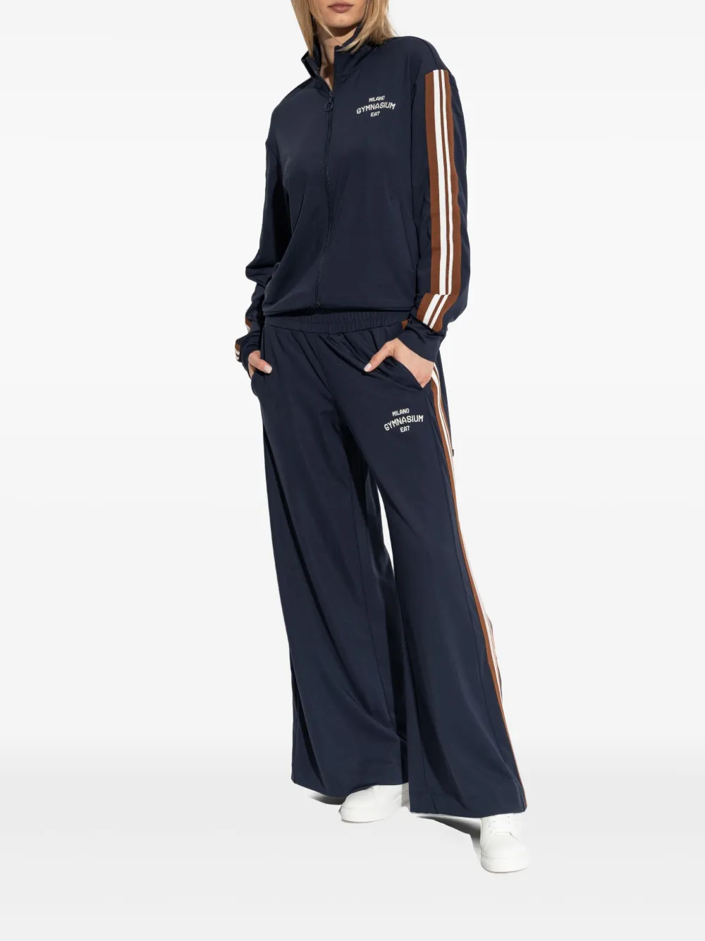 Ea7 Emporio Armani Gymnasium sweater Blauw