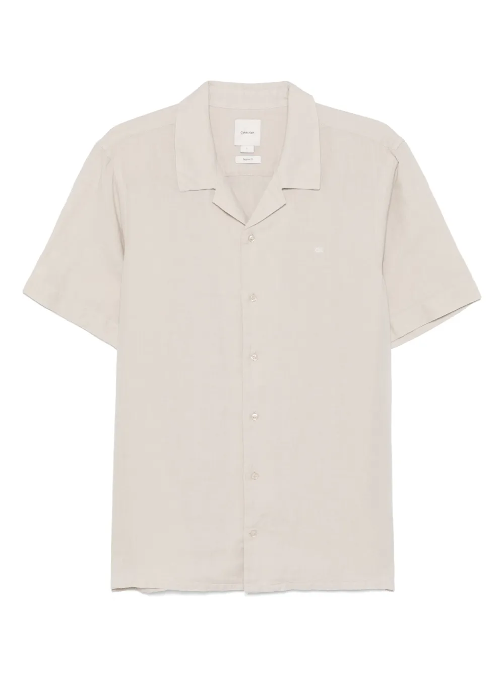 Calvin Klein camisa con logo bordado | neutro | Image 1