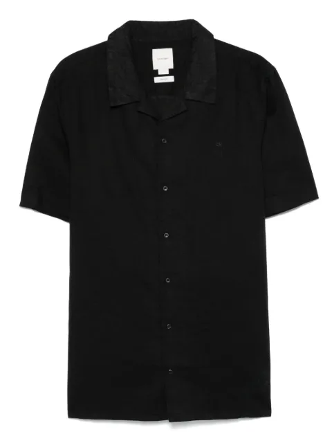 Calvin Klein logo-embroidered shirt
