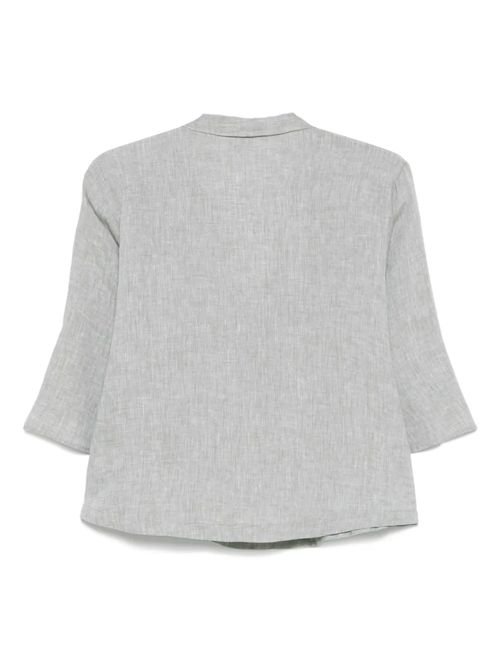 Glanshirt Dora shirt - Groen