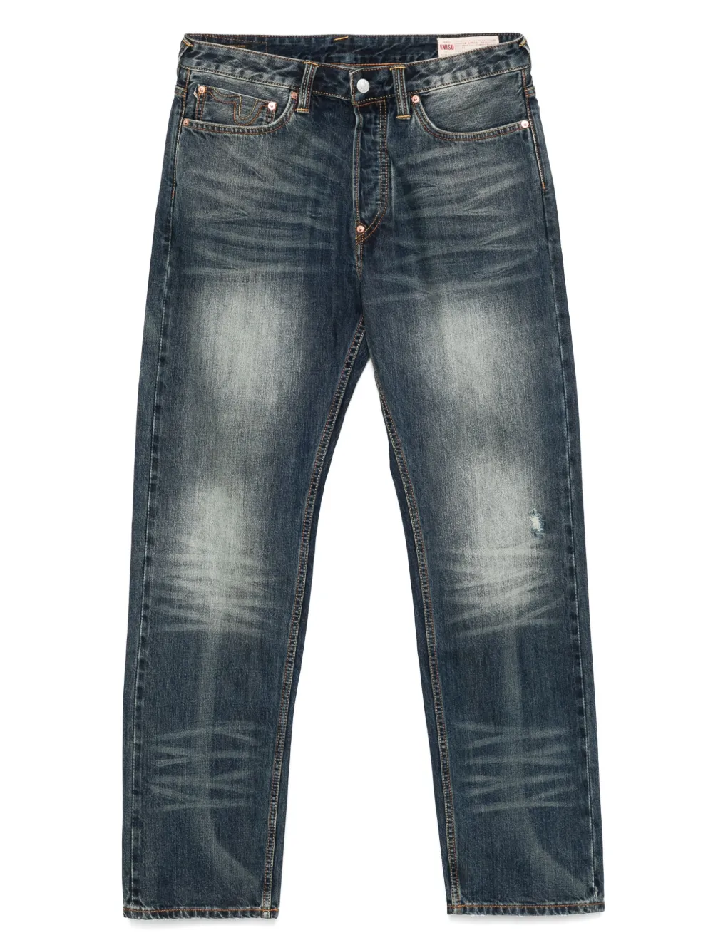 EVISU seagull-embroidered jeans | Blue | Image 1