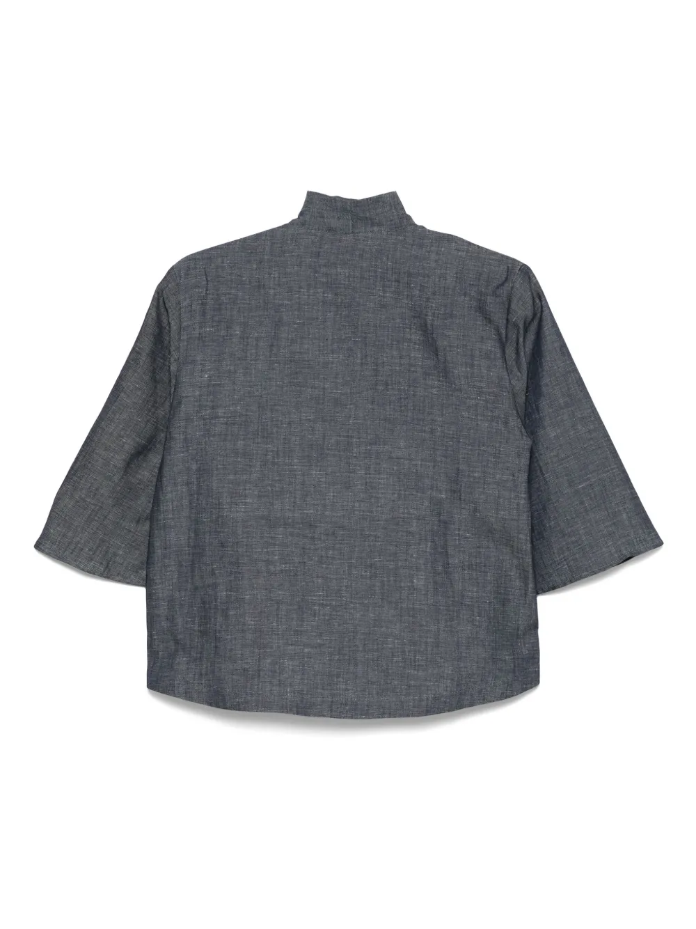Glanshirt Dora shirt - Blauw