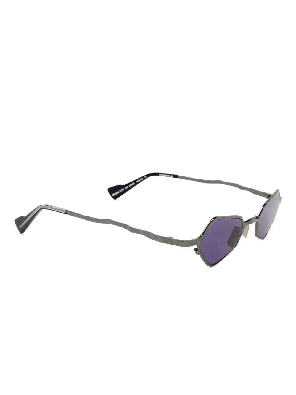 Kuboraum Z25 zonnebril met geometrisch montuur Grijs