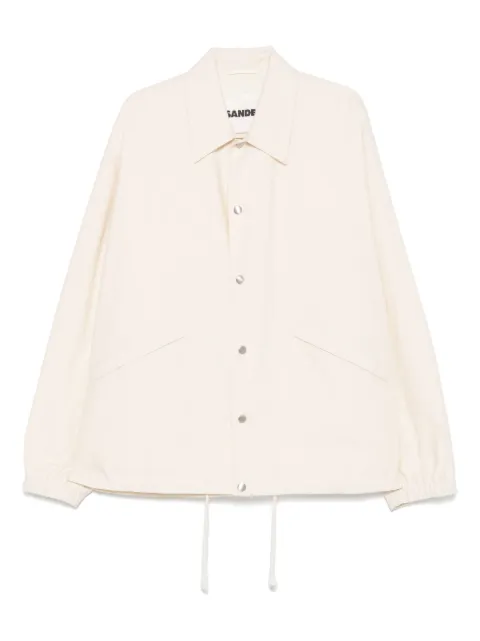 Jil Sander sobrecamisa de algodón