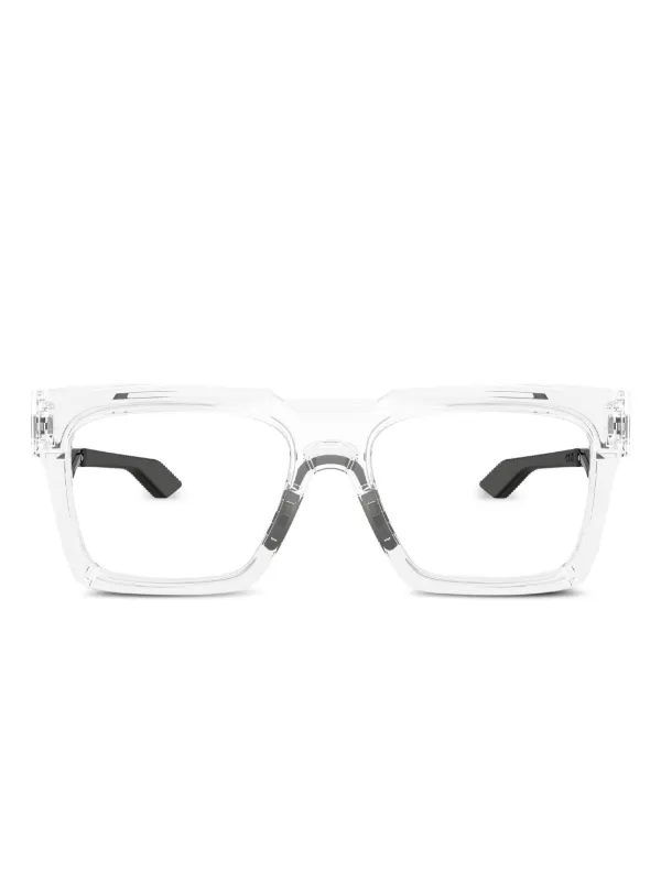 OAKLEY サングラス クリアフレーム スポーツメガネ Oakley クリア 眼鏡フレーム | ホワイト | FARFETCH JP