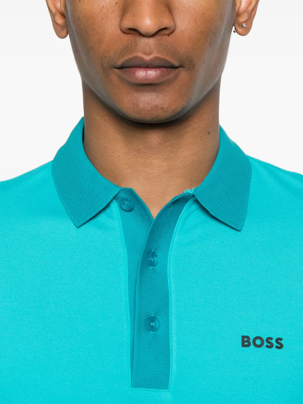 BOSS Paddy poloshirt Blauw