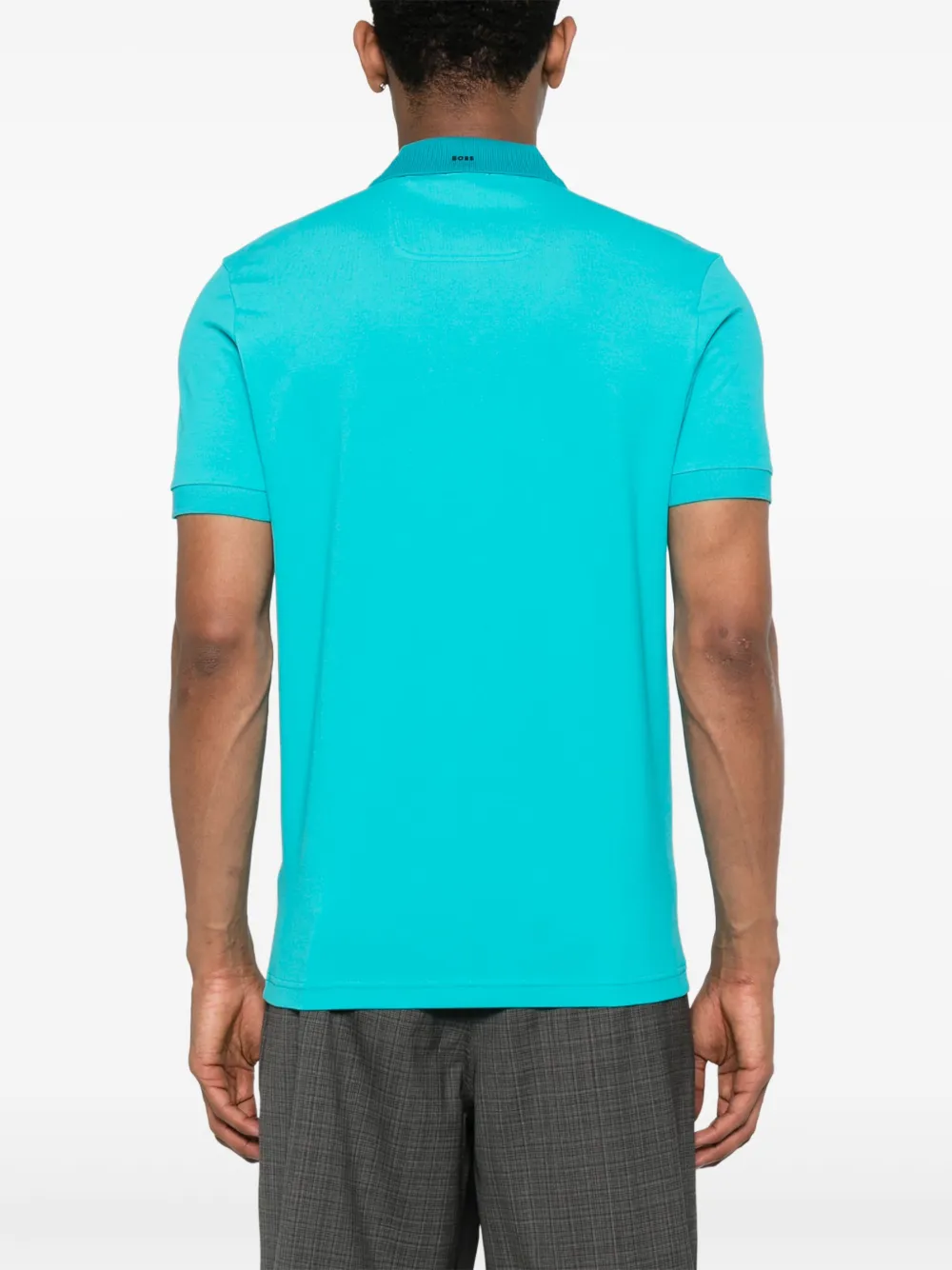 BOSS Paddy poloshirt Blauw
