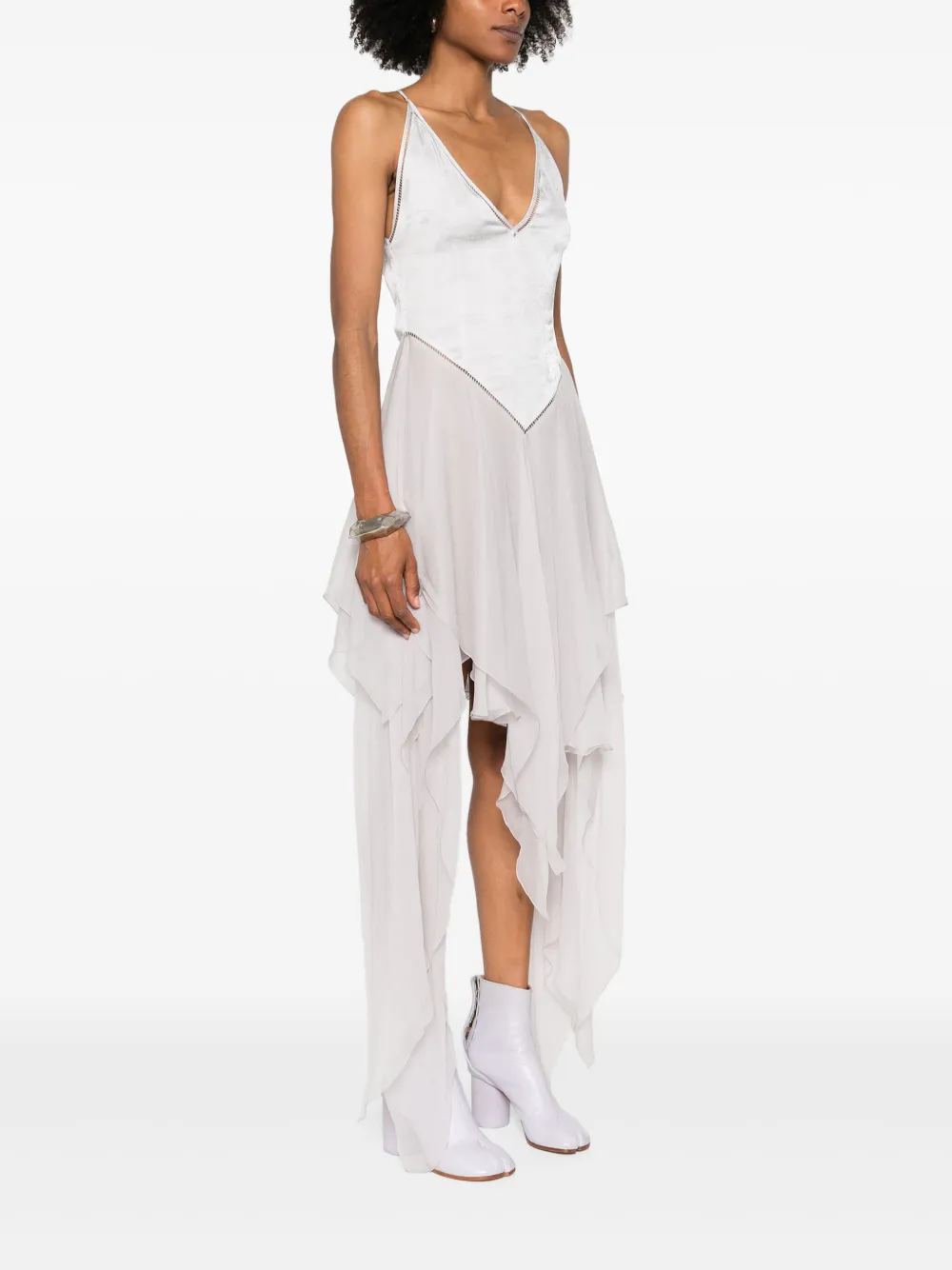 Ann Demeulemeester Midi-jurk Grijs