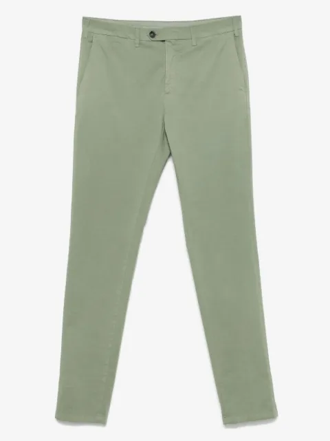 Canali stretch-cotton chinos