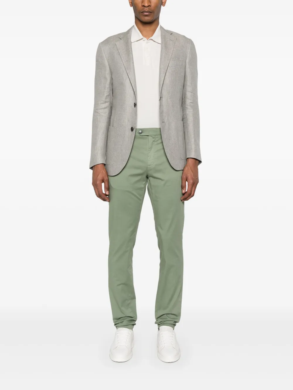 Canali Chino shorts - Groen