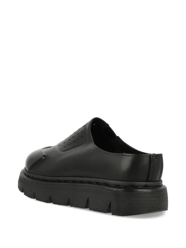 Dr.Martens / ローファー/US5/BLK/レザー Dr. Martens Vent Xx02 Leather Slippers | Black | FARFETCH