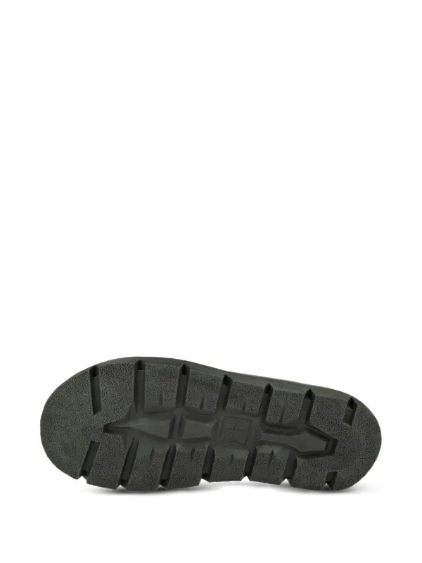 Dr. Martens Vent Xx02 Leather Slippers | Black | FARFETCH