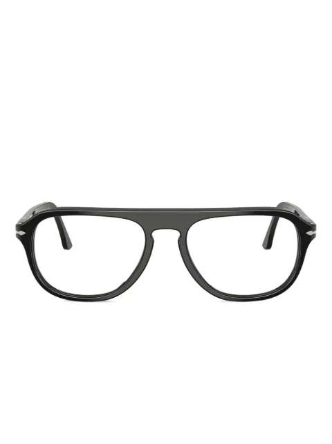 Persol lentes con armazón estilo piloto