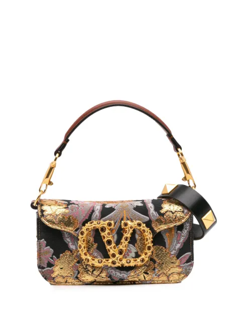Valentino Garavani Pre-Owned 2000-2017 Small Canvas Embroidered Loco satchel