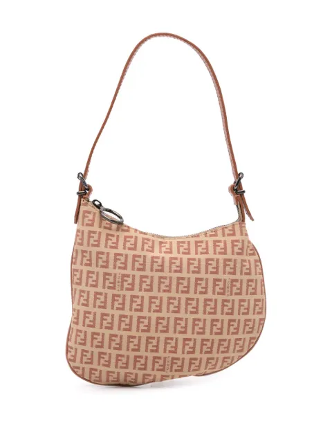 Fendi Pre-Owned bolsa hobo Oyster de lona Zucchino 2000-2010