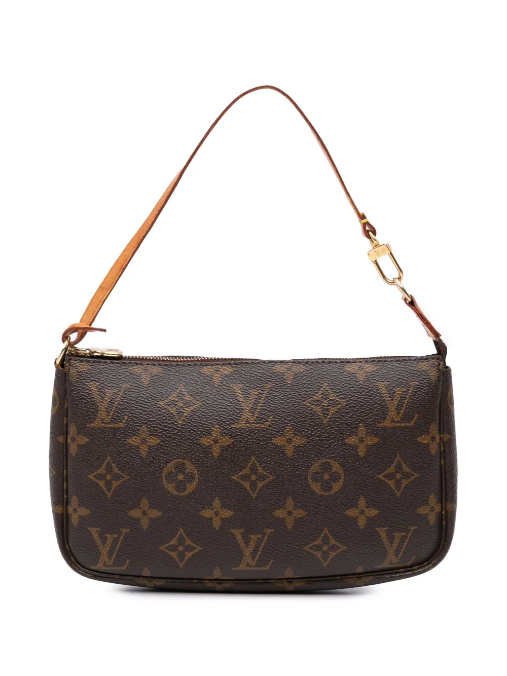 Louis Vuitton Pre-Owned 1999 モノグラム ポシェット アクセソワール ショルダーバッグ - ブラウン Louis Vuitton Pre-Owned 1999 モノグラム ポシェット アクセソワール ショルダーバッグ - ブラウン