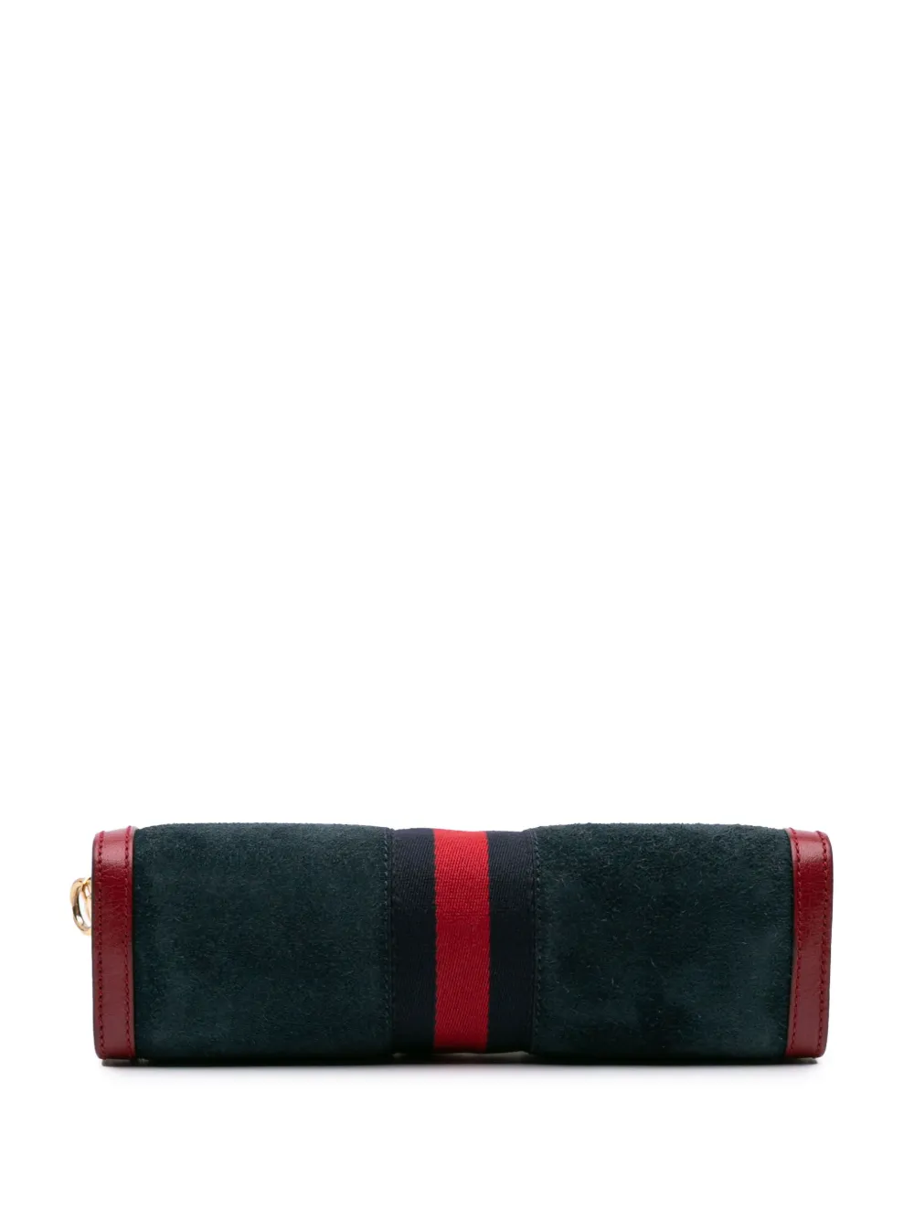 Gucci Pre-Owned Borsa a tracolla Ophidia piccola in pelle scamosciata con catena 2016-2024 | Borse Pre-owned | Image 3