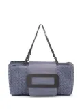 Bottega Veneta Pre-Owned 2012-2024 Canvas Intrecciato Buckle Flap handbag - Blue