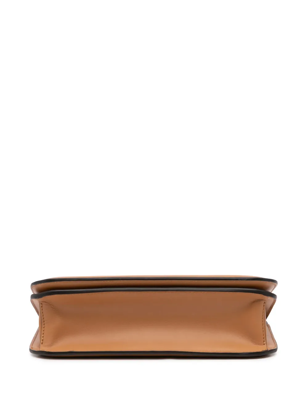 FENDI Pre-owned 2010-2024 Calfskin Vitello King Nubuck Pequin Karligraphy Pocket Shoulder Bag In Brown