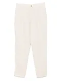 Canali linen trousers - Neutrals