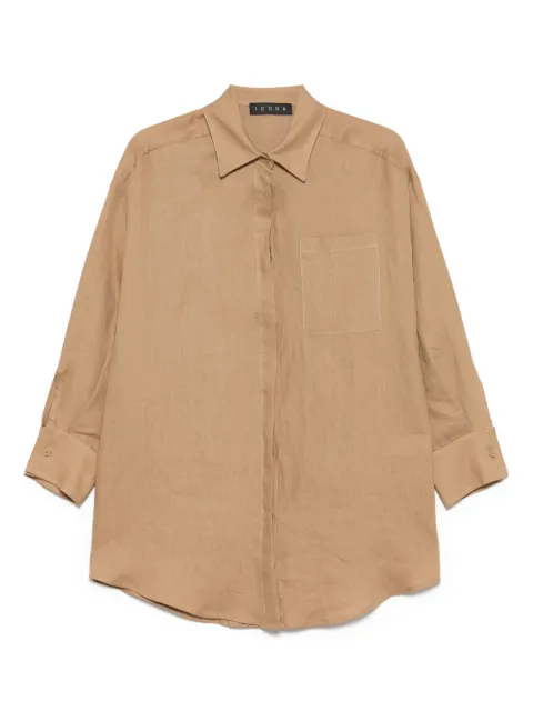 kaos camisa de lino