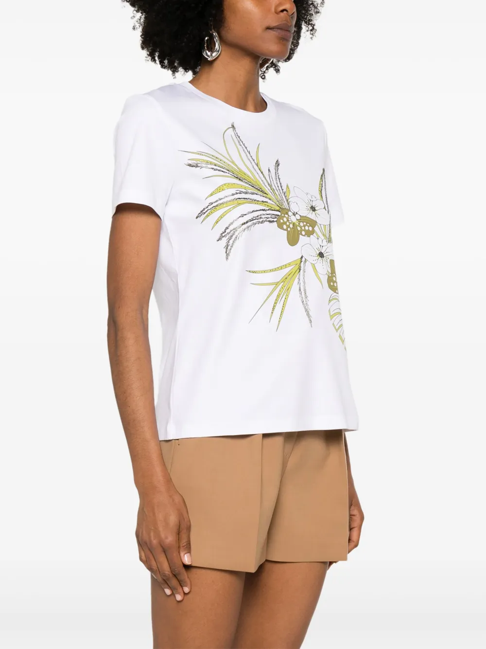 Max Mara Won T-shirt Wit