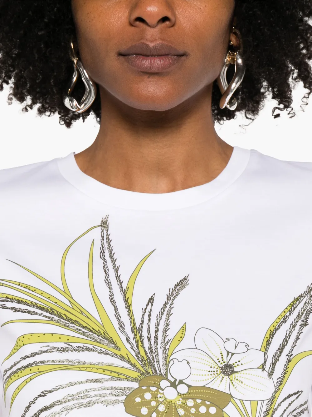 Max Mara Won T-shirt Wit