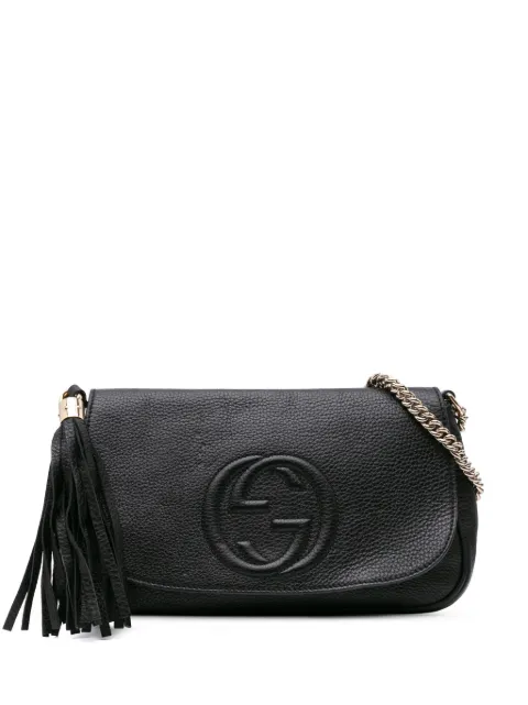 Gucci Pre-Owned 2016-2024 Medium Leather Soho Chain Flap crossbody bag