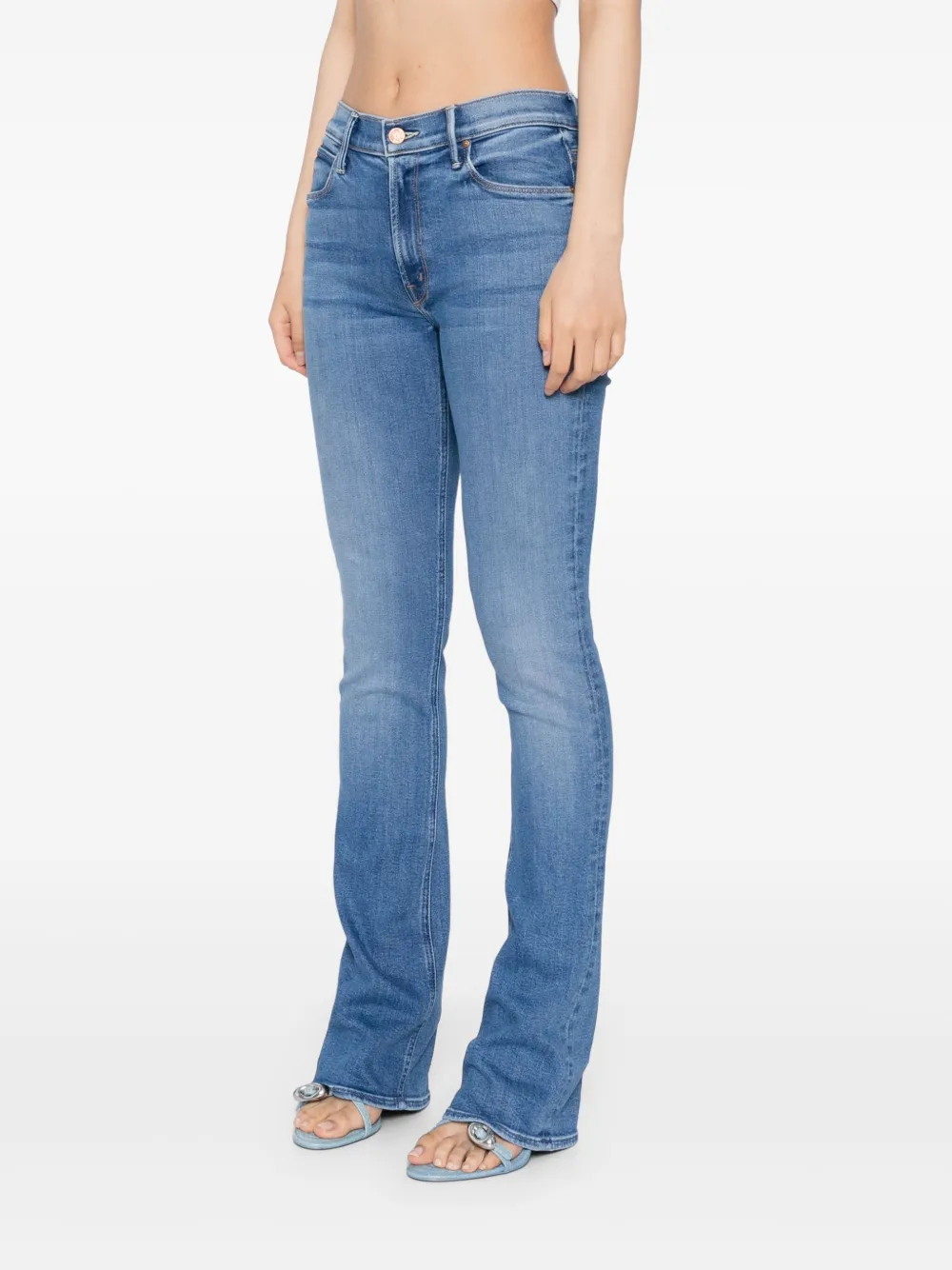 MOTHER The Runaway jeans Blauw