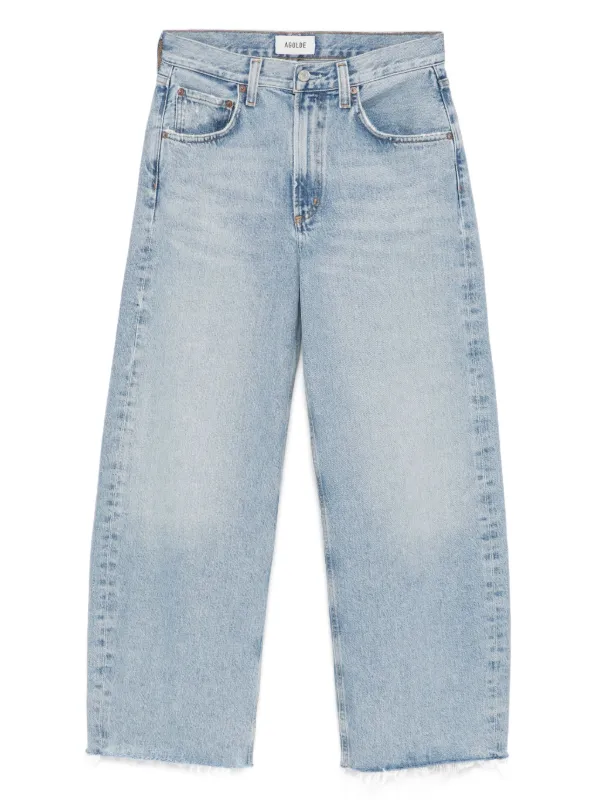 デニム・ジーパン AGOLDE FW25 'Dame' jeans (A1981535 FXLY) Agolde Fran High-Rise Straight-Leg Jeans | Saks Fifth Avenue