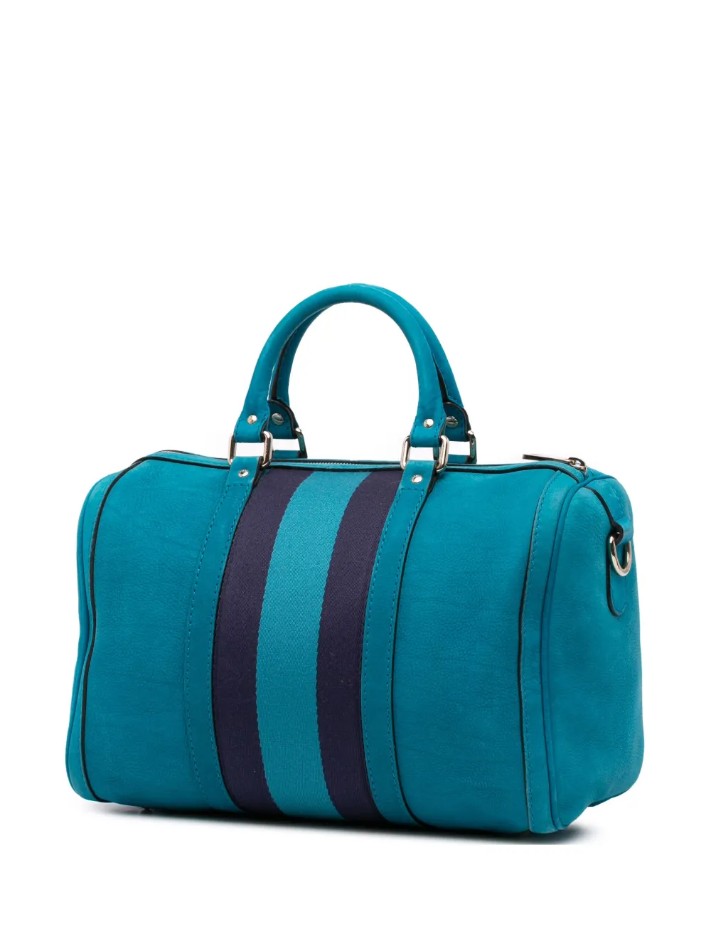 Gucci Pre-Owned 2000-2015 Nubuck Web Joy satchel | Pre-Owned | Image 2
