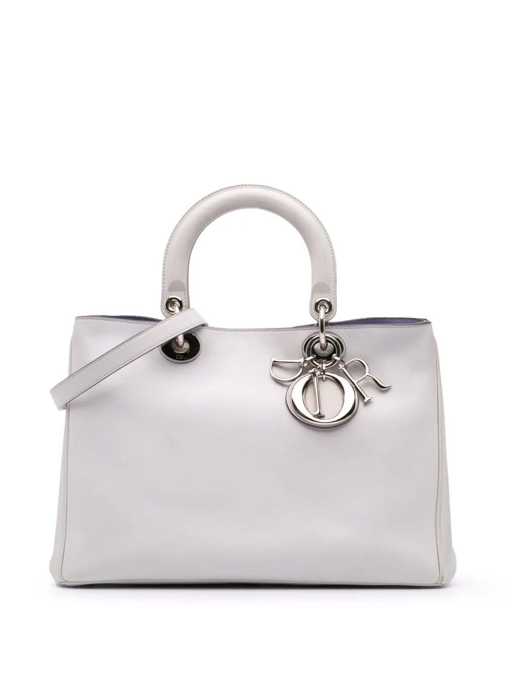 Christian Dior Pre-Owned 2011 ディオリッシモ サッチェルバッグ M - パープル Christian Dior Pre-Owned 2011 ディオリッシモ サッチェルバッグ M - パープル