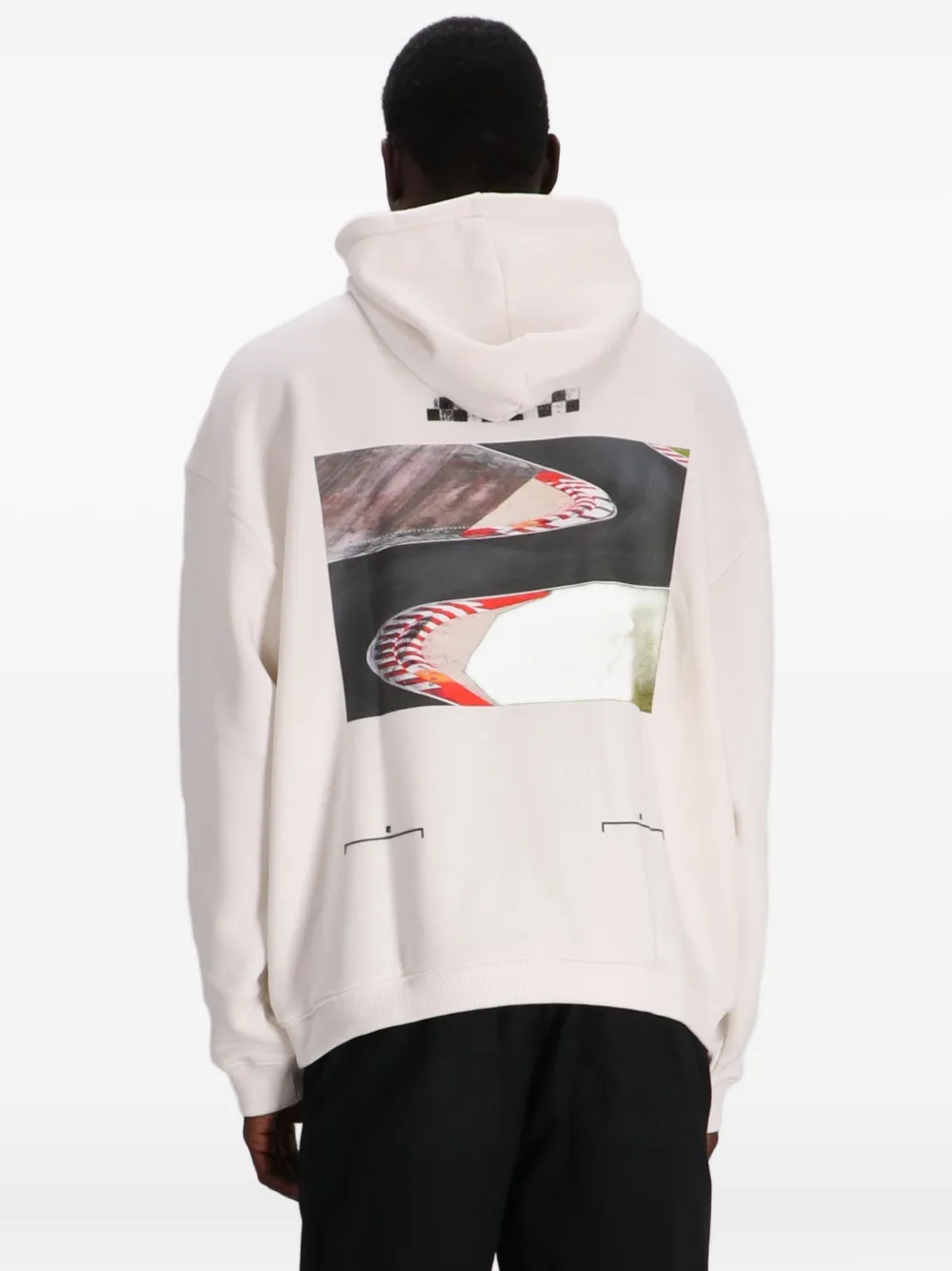 HUGO BOSS DOAD GRAPHIC-PRINT HOODIE