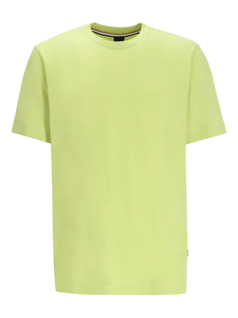 BOSS playera con cuello redondo | amarillo | Image 1